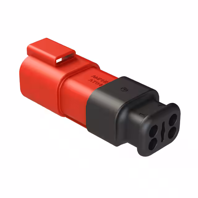 AT04-4P-SR01RED Amphenol Sine Systems Corp  Boîtiers de connecteurs rectangulaires